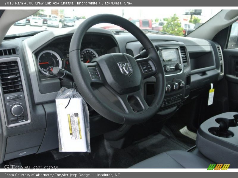 Dashboard of 2013 4500 Crew Cab 4x4 Chassis