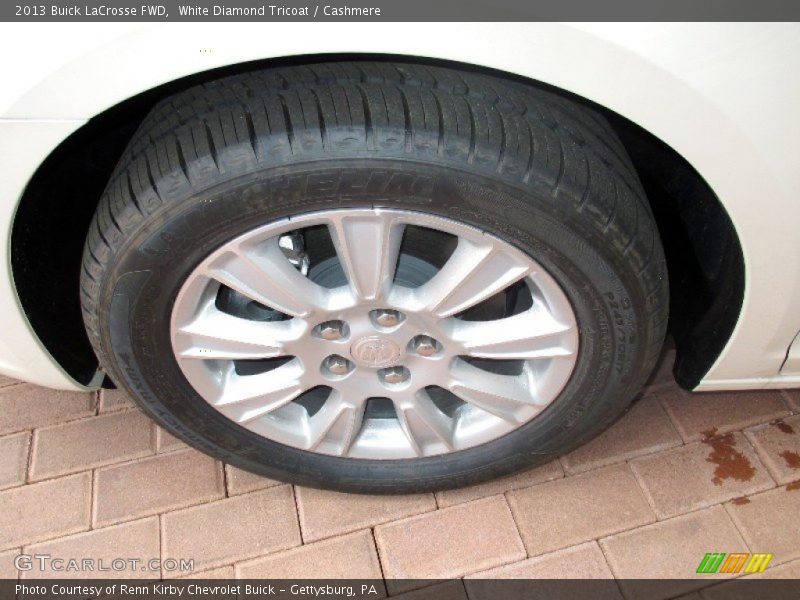 White Diamond Tricoat / Cashmere 2013 Buick LaCrosse FWD