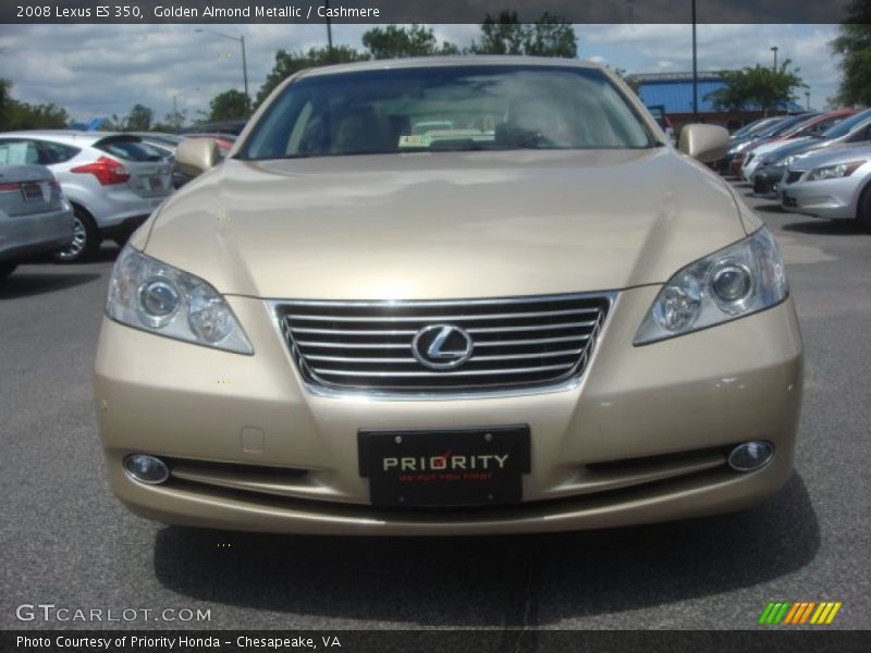 Golden Almond Metallic / Cashmere 2008 Lexus ES 350