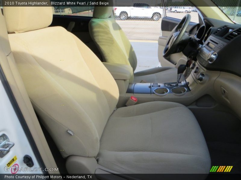  2010 Highlander  Sand Beige Interior