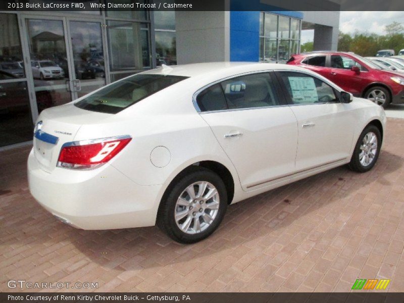 White Diamond Tricoat / Cashmere 2013 Buick LaCrosse FWD