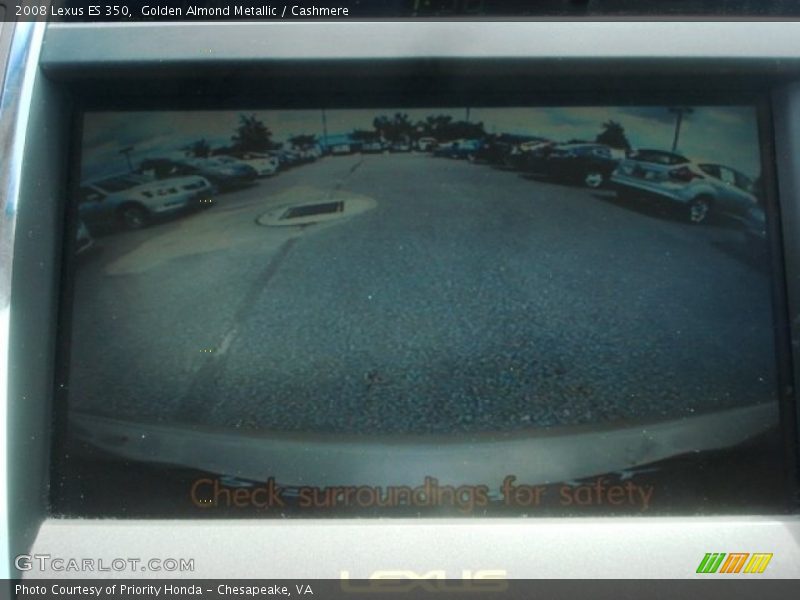 Golden Almond Metallic / Cashmere 2008 Lexus ES 350