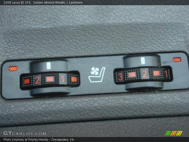 Golden Almond Metallic / Cashmere 2008 Lexus ES 350