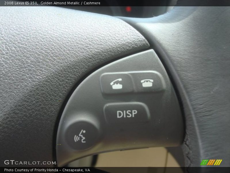 Controls of 2008 ES 350