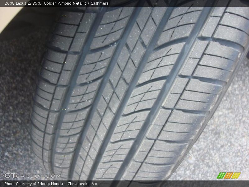 Golden Almond Metallic / Cashmere 2008 Lexus ES 350