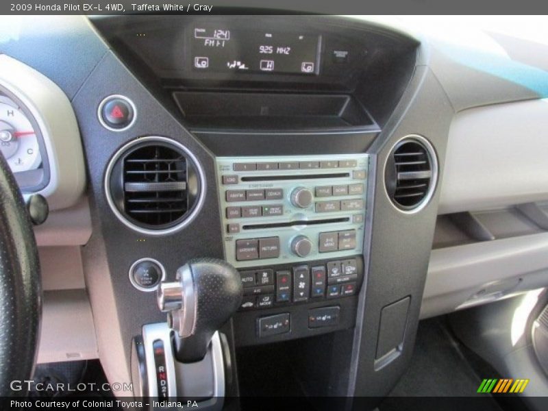 Taffeta White / Gray 2009 Honda Pilot EX-L 4WD