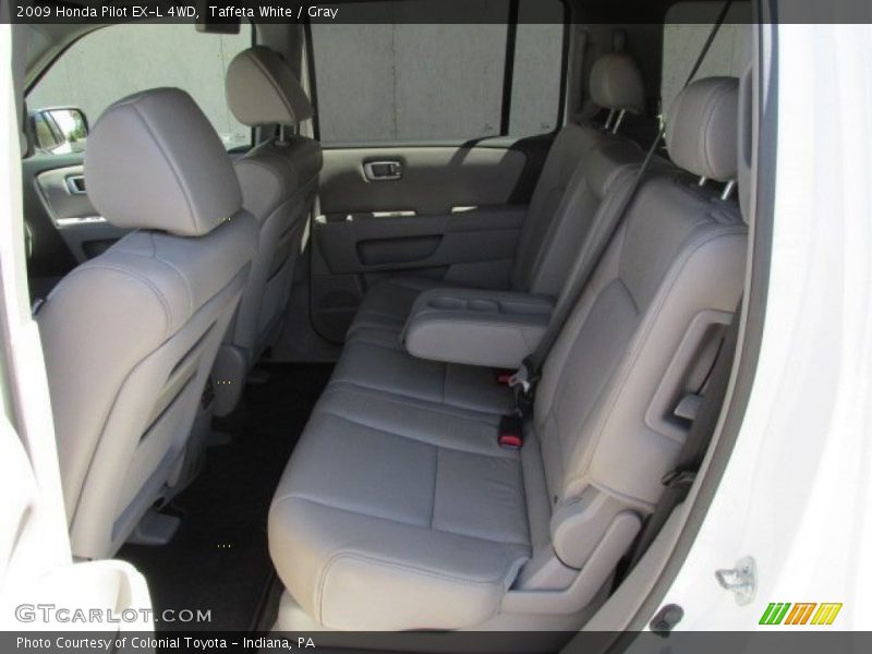 Taffeta White / Gray 2009 Honda Pilot EX-L 4WD