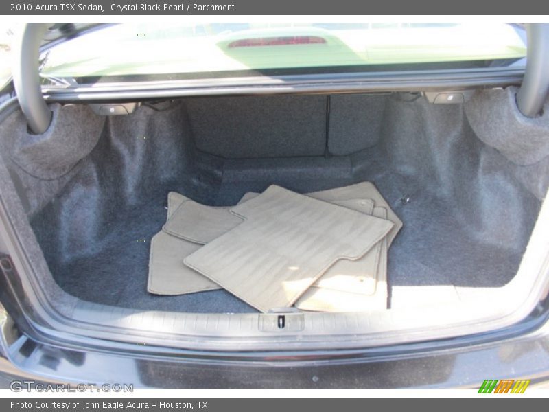 Crystal Black Pearl / Parchment 2010 Acura TSX Sedan