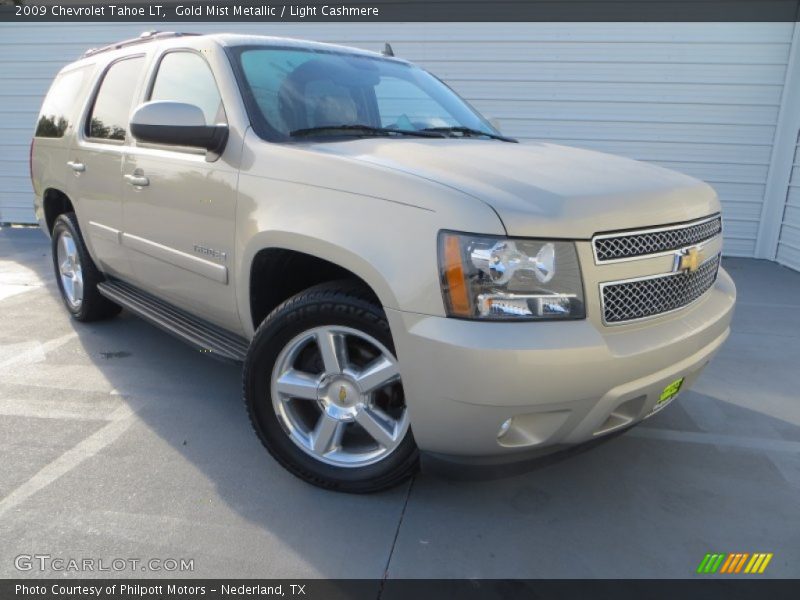 Gold Mist Metallic / Light Cashmere 2009 Chevrolet Tahoe LT