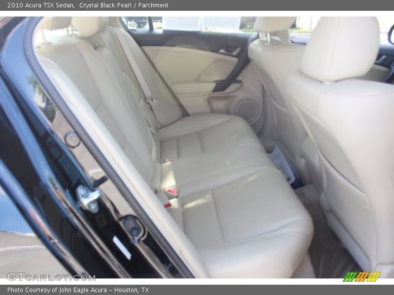 Crystal Black Pearl / Parchment 2010 Acura TSX Sedan