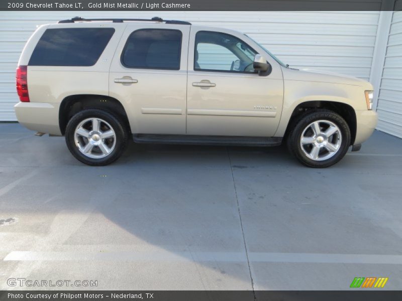 Gold Mist Metallic / Light Cashmere 2009 Chevrolet Tahoe LT
