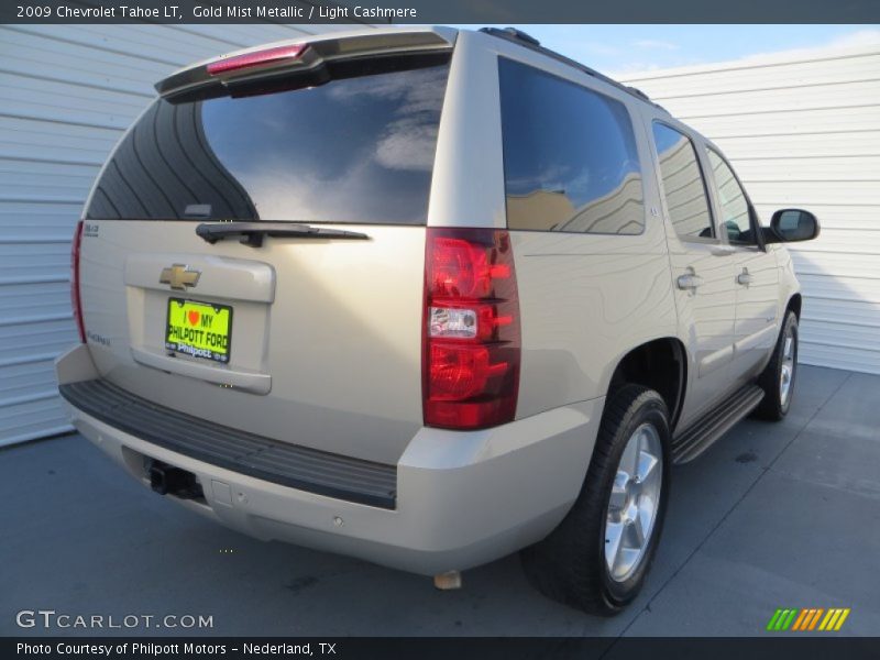 Gold Mist Metallic / Light Cashmere 2009 Chevrolet Tahoe LT