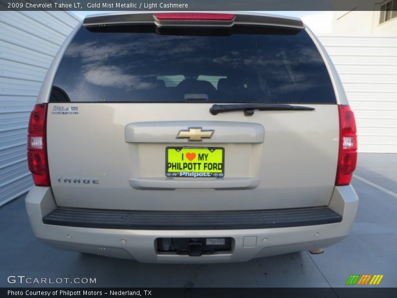 Gold Mist Metallic / Light Cashmere 2009 Chevrolet Tahoe LT