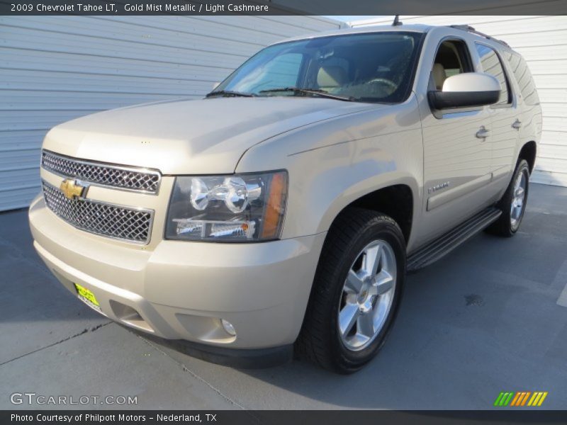 Gold Mist Metallic / Light Cashmere 2009 Chevrolet Tahoe LT