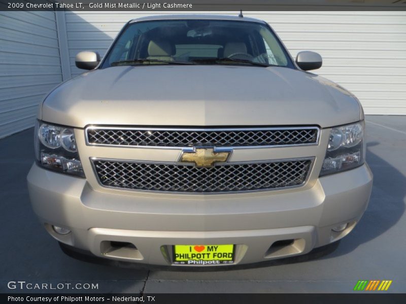 Gold Mist Metallic / Light Cashmere 2009 Chevrolet Tahoe LT