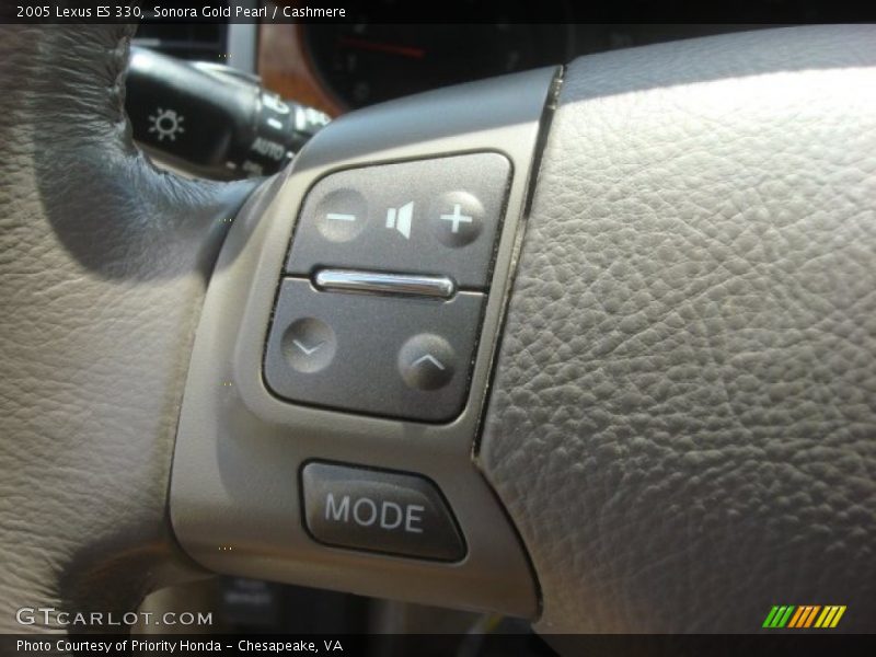 Controls of 2005 ES 330