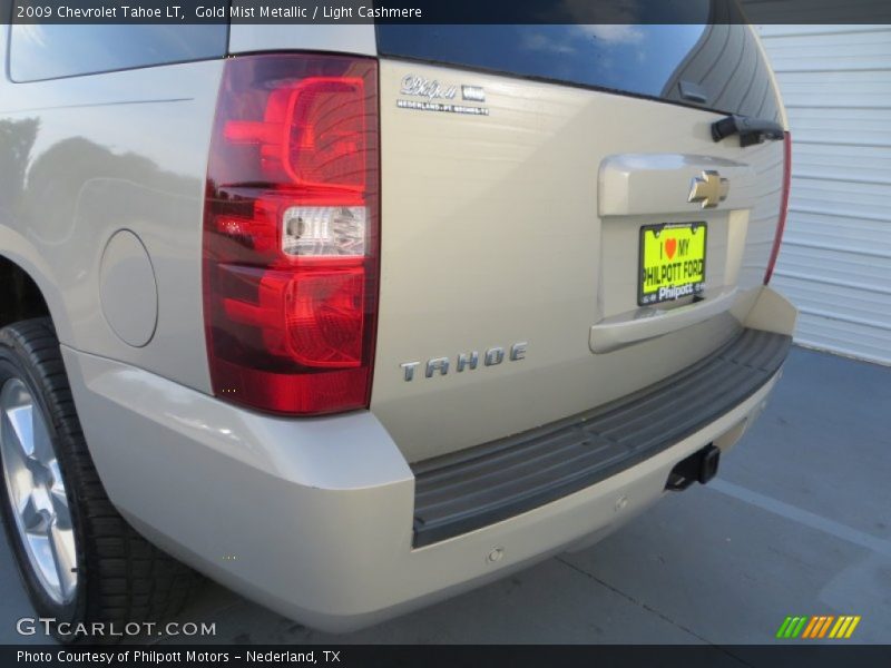 Gold Mist Metallic / Light Cashmere 2009 Chevrolet Tahoe LT