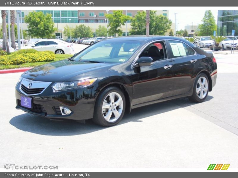 Crystal Black Pearl / Ebony 2011 Acura TSX Sedan