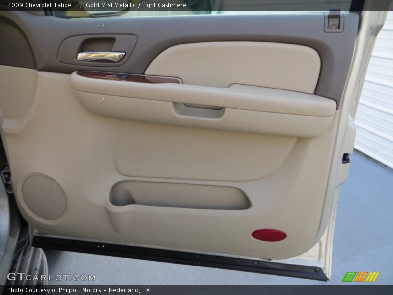 Gold Mist Metallic / Light Cashmere 2009 Chevrolet Tahoe LT