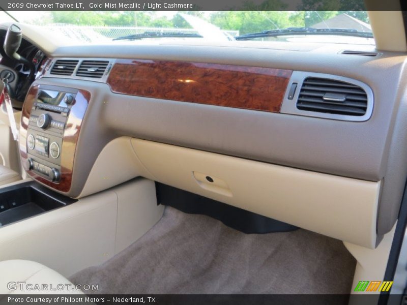 Gold Mist Metallic / Light Cashmere 2009 Chevrolet Tahoe LT