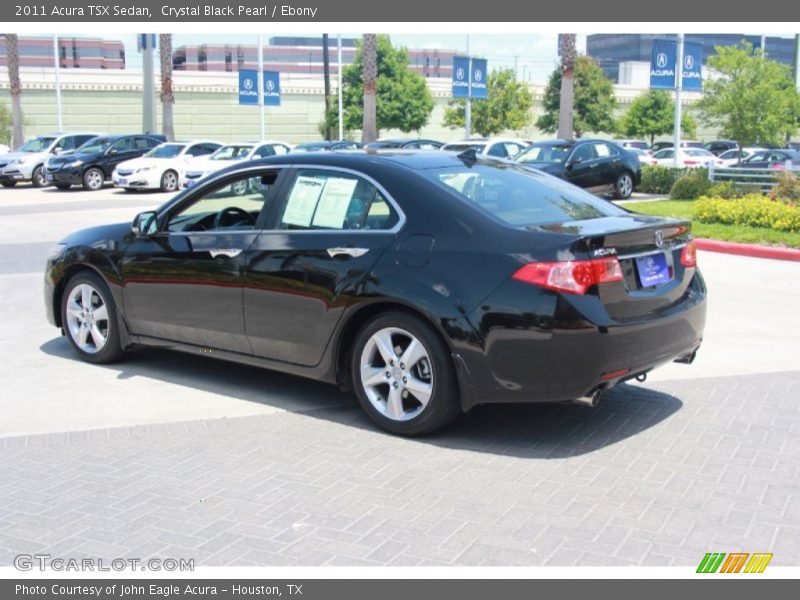 Crystal Black Pearl / Ebony 2011 Acura TSX Sedan