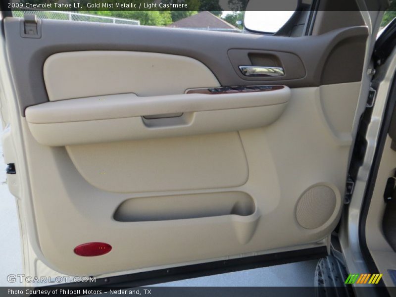 Gold Mist Metallic / Light Cashmere 2009 Chevrolet Tahoe LT