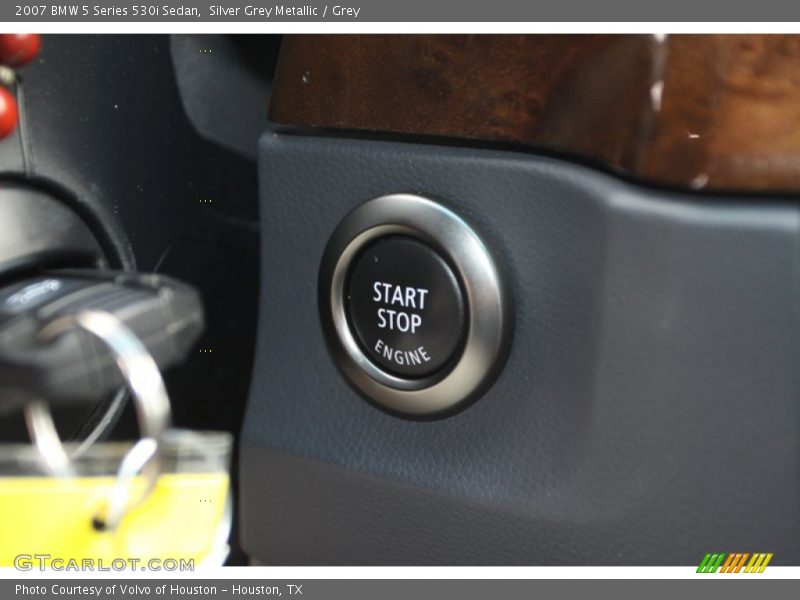 Silver Grey Metallic / Grey 2007 BMW 5 Series 530i Sedan