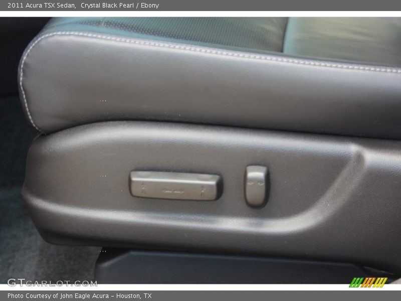 Crystal Black Pearl / Ebony 2011 Acura TSX Sedan
