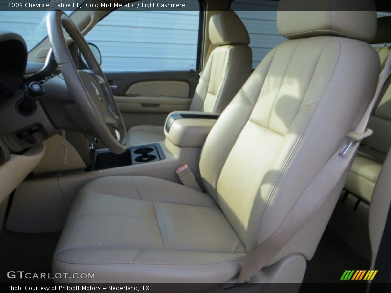 Gold Mist Metallic / Light Cashmere 2009 Chevrolet Tahoe LT