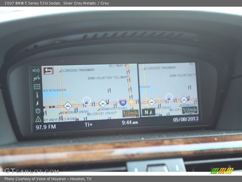 Silver Grey Metallic / Grey 2007 BMW 5 Series 530i Sedan