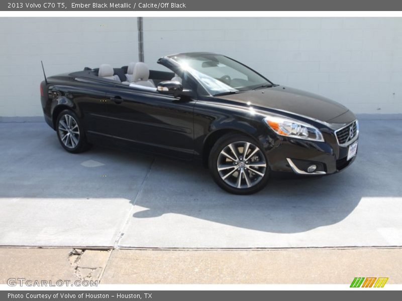 Ember Black Metallic / Calcite/Off Black 2013 Volvo C70 T5