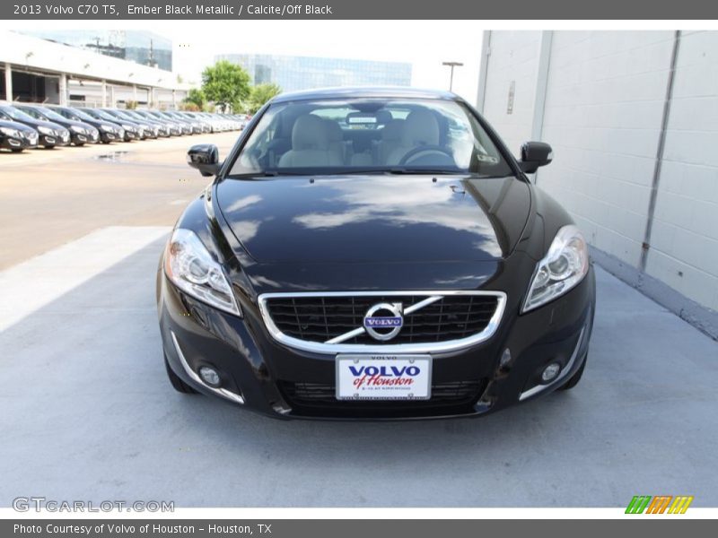 Ember Black Metallic / Calcite/Off Black 2013 Volvo C70 T5