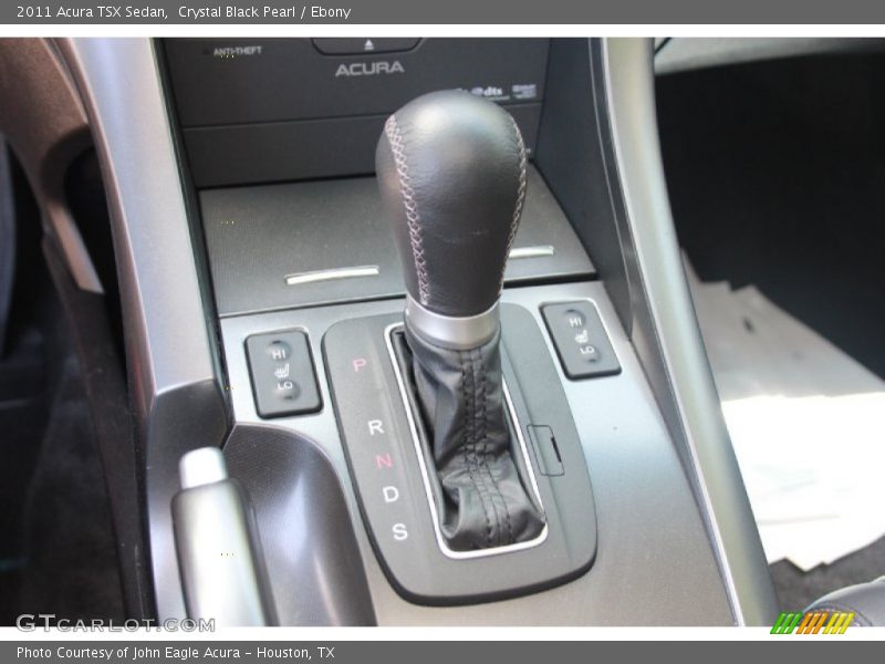 Crystal Black Pearl / Ebony 2011 Acura TSX Sedan