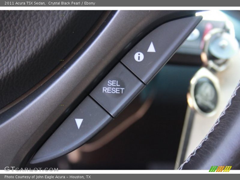 Crystal Black Pearl / Ebony 2011 Acura TSX Sedan