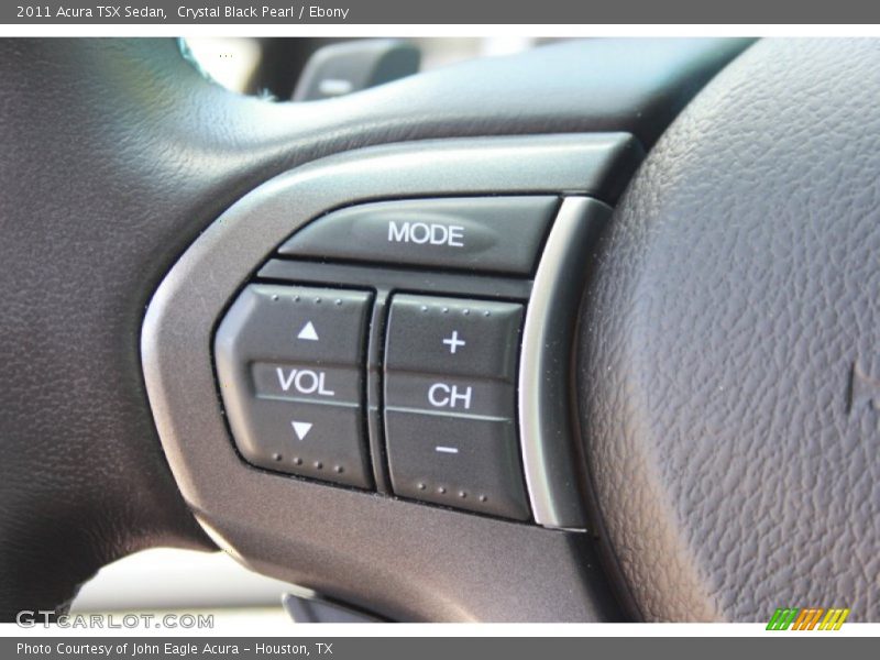Crystal Black Pearl / Ebony 2011 Acura TSX Sedan