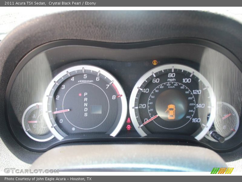 Crystal Black Pearl / Ebony 2011 Acura TSX Sedan