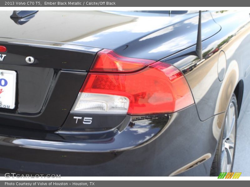 Ember Black Metallic / Calcite/Off Black 2013 Volvo C70 T5