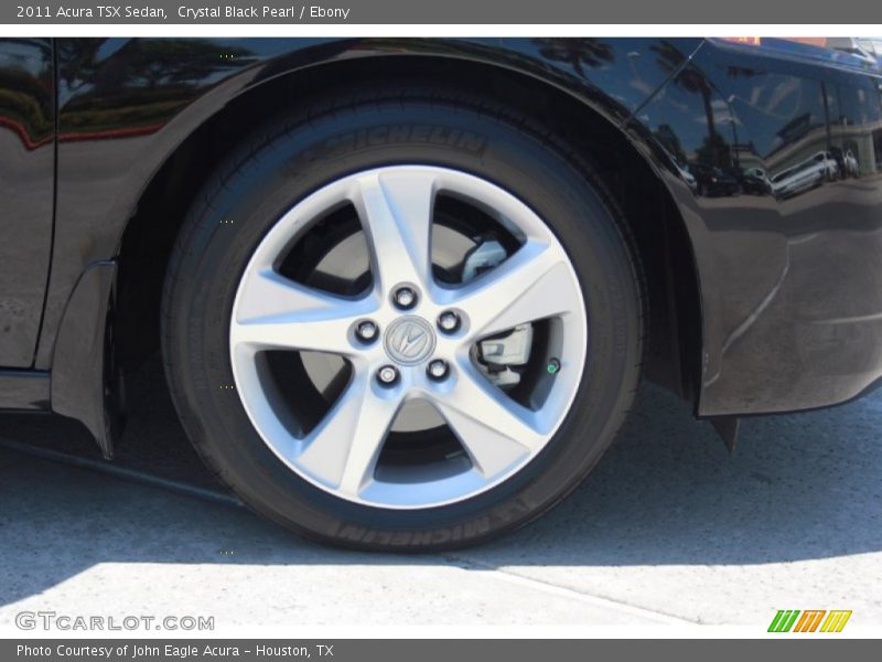Crystal Black Pearl / Ebony 2011 Acura TSX Sedan