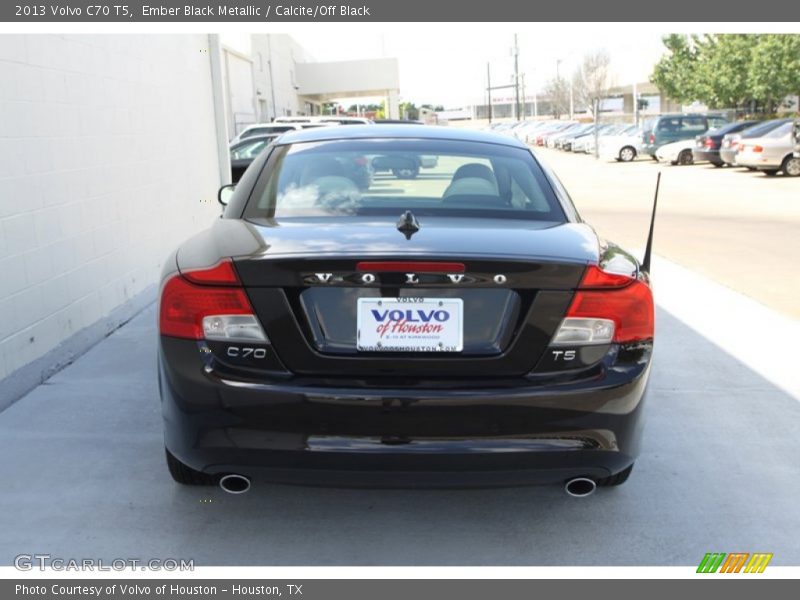 Ember Black Metallic / Calcite/Off Black 2013 Volvo C70 T5