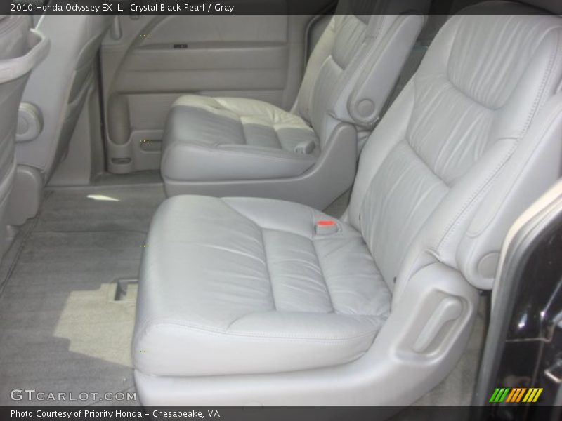 Crystal Black Pearl / Gray 2010 Honda Odyssey EX-L
