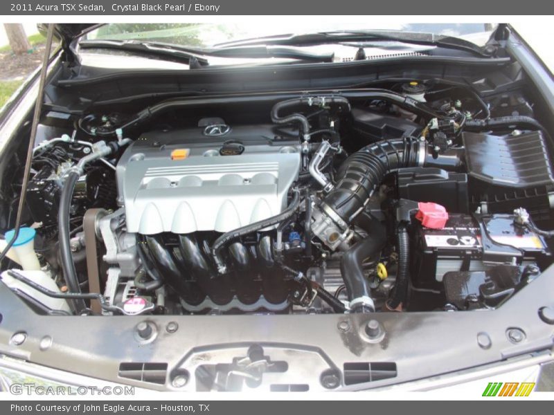 Crystal Black Pearl / Ebony 2011 Acura TSX Sedan