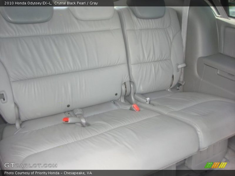 Crystal Black Pearl / Gray 2010 Honda Odyssey EX-L