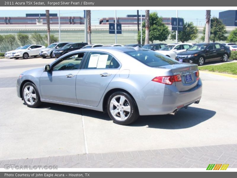 Forged Silver Pearl / Ebony 2011 Acura TSX Sedan