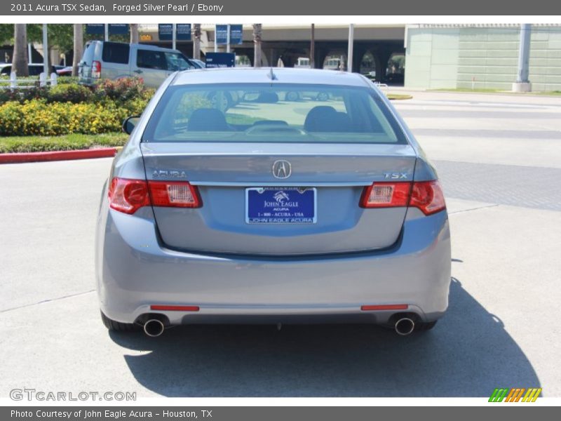 Forged Silver Pearl / Ebony 2011 Acura TSX Sedan