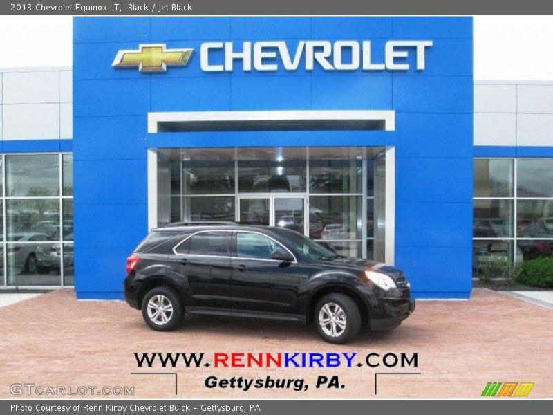 Black / Jet Black 2013 Chevrolet Equinox LT