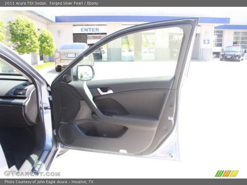 Forged Silver Pearl / Ebony 2011 Acura TSX Sedan