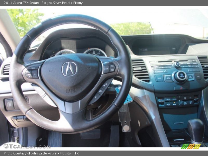 Forged Silver Pearl / Ebony 2011 Acura TSX Sedan