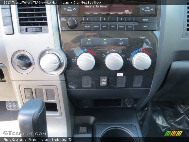 Magnetic Gray Metallic / Black 2013 Toyota Tundra TSS CrewMax 4x4