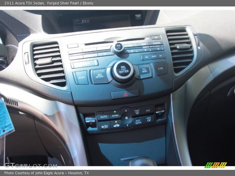 Forged Silver Pearl / Ebony 2011 Acura TSX Sedan