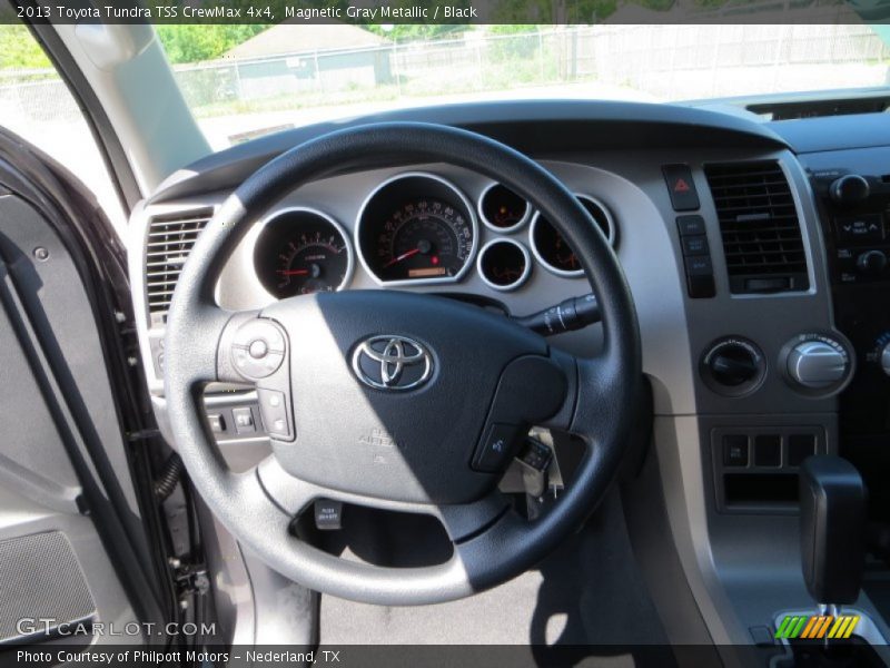 Magnetic Gray Metallic / Black 2013 Toyota Tundra TSS CrewMax 4x4